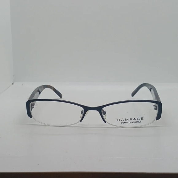 NWT WOMEN'S RAMPAGE EYEGLASS FRAMES 138 BLACK
